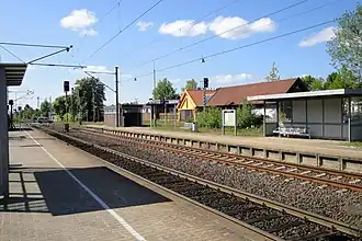 Perrons van station Ocholt (2011)