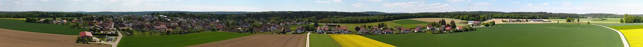 Gezicht in de richting zuid - west - noord (17 mei 2020).