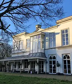 Zijgevel Buitenplaats Ockenburgh, Kerstmis 2020