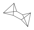 Pentacyclo[5.1.0.02,4. 03,5.06,8]octaan (octabisvaleen) is het derde verzadigde valetie-isomeer. Het (Z)-3,7-fenylsulfonyl-derivaat is stabiel tot ten minste 200&nbsp;°C.[11]