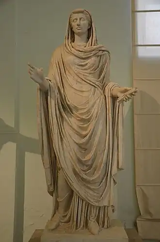 Marmeren beeld van Octavia (1e eeuw), MANN