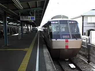 Odakyu Enoshima-lijn op de kaart