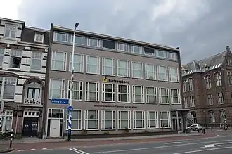 Oude kantoor aan de Nicolaas Beetsstraat 2a in Utrecht