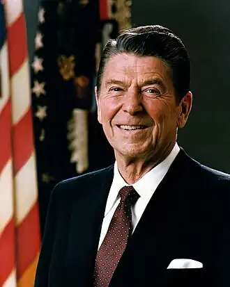 Ronald Reagan in 1981