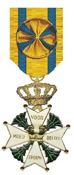 Ridderkruis 3e klasse van de Militaire Willems-Orde