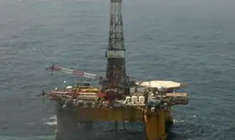 Olieplatform van Staatsolie