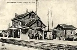 Station Ohis-Neuve-Maison rond 1920