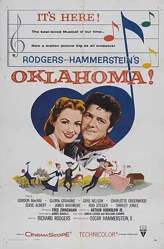 Oklahoma! (1956), film poster