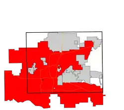 Locatie van Oklahoma City