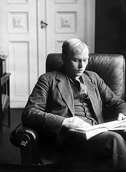 Olav Duun, 1919, door Anders Beer Wilse