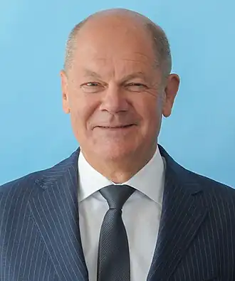 Olaf Scholz in 2024