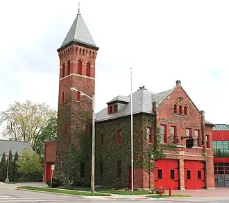 Brandweerkazerne Michigan Firehouse Museum van Ypsilanti
