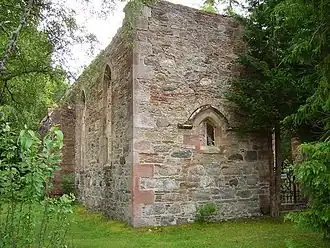 Ruïne van de oude kerk