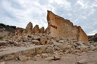 Ruïnes gevangenis nabij Port Gregory