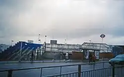 De EK-trappen gezien vanaf het Bobby Moore viaduct