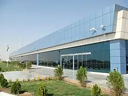 Deel van de oude luchthaven