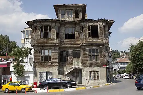 Een oud huis in Çengelköy