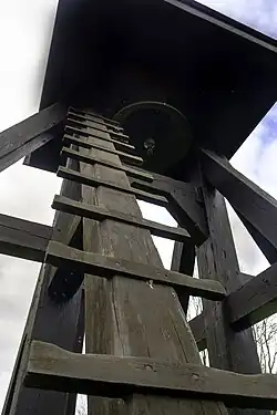 Close-up klokkenstoel