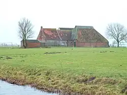 Boerderij Oldenzijl, zijaanzicht