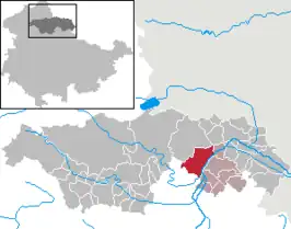 Kaart van Oldisleben