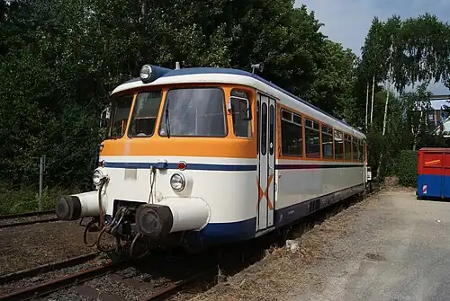 Railbus op de Oleftalbahn