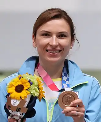 Olena Kostevytsj in 2020