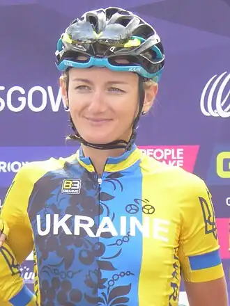 Olena Sjarha in 2018