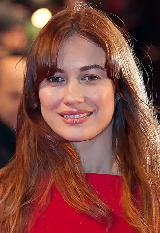 Kurylenko tijdens het filmfestival van Berlijn in 2015