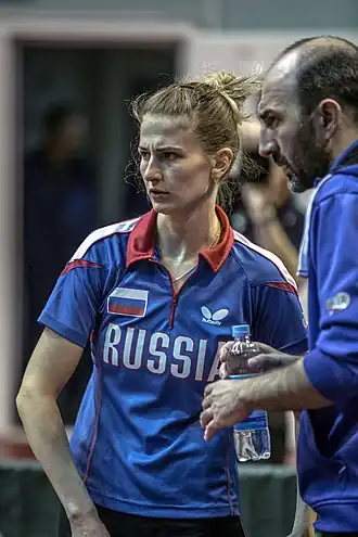 Vorobjova in 2017