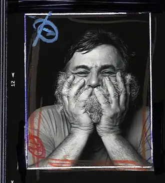 Penck gefotografeerd door Oliver Mark, Neurenberg 1994