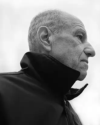 Alex Katz gefotografeerd door Oliver Mark, Berlijn 2006