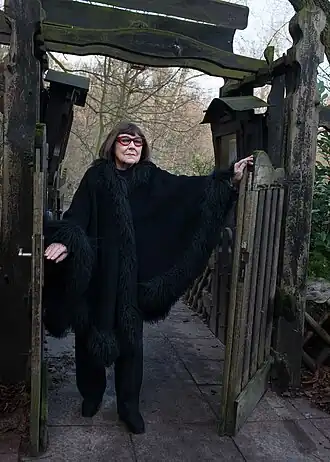 June Newton gefotografeerd door Oliver Mark, Berlijn 2008