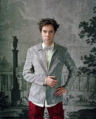 Rufus Wainwright gefotografeerd door Oliver Mark, Berlijn 2010
