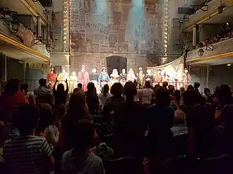 De cast van Oliver Twist, le musical