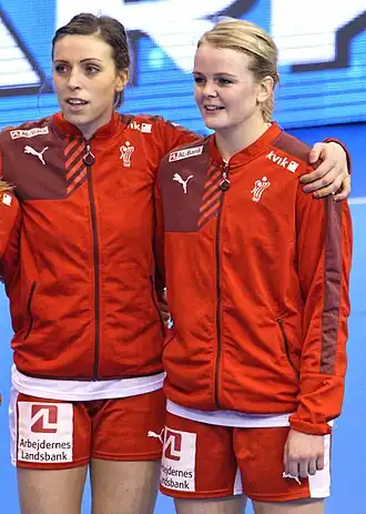 Olivera Jurisic en Stine Jørgensen