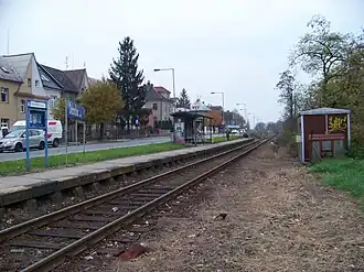 Spoorweghalte Olomouc-Hejčín