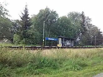 Spoorweghalte Olomouc-Nové Sady