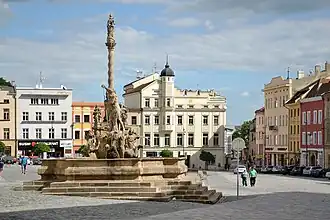 Het Dolní náměstí in 2017