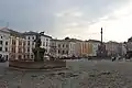 Het Dolní náměstí gezien vanuit het oosten