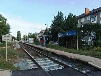 Spoorweghalte Olomouc-Smetanovy sady