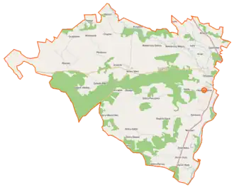 Kaart van Olszewo-Borki