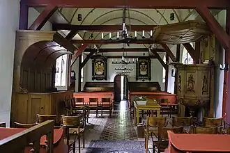 Interieur vanuit het oosten (2018)