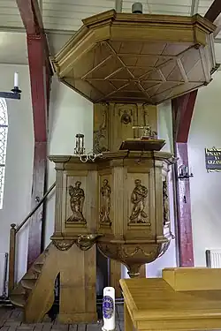 Preekstoel uit ca. 1780