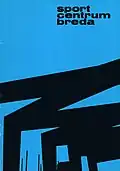 Omslag brochure over het het Sportcentrum Breda, uitgegeven ter gelegenheid van de opening in 1966