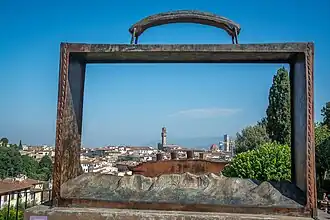Uitzicht op het historische centrum van Florence