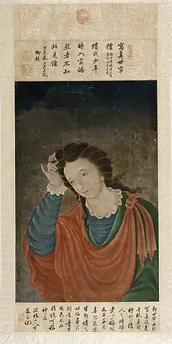 Chinese hangrol uit 1750