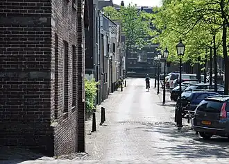 Blik vanaf de IJsselpoort