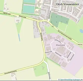 Kaart van Onder de Molen