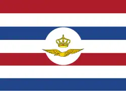 De onderscheidingsvlag van de staatssecretaris Luchtmacht (1964-1971)