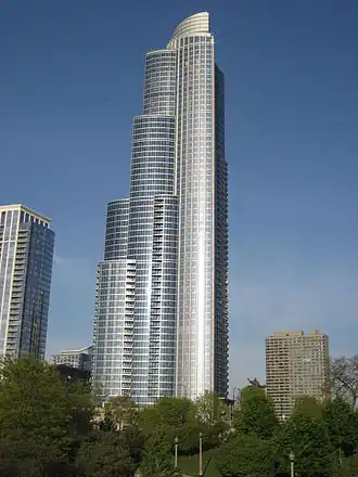 One Museum Park in 2008.